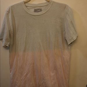 Tie-Dye Light Blue/Pink Cut T-Shirt